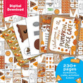 Load image into Gallery viewer, Printable Preschool November Thematic Unit Bundle