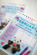 Load image into Gallery viewer, Ultimate First Grade February Homeschool Curriculum Bundle
