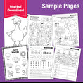Load image into Gallery viewer, Printable Second Grade April Homeschool Curriculum Bundle
