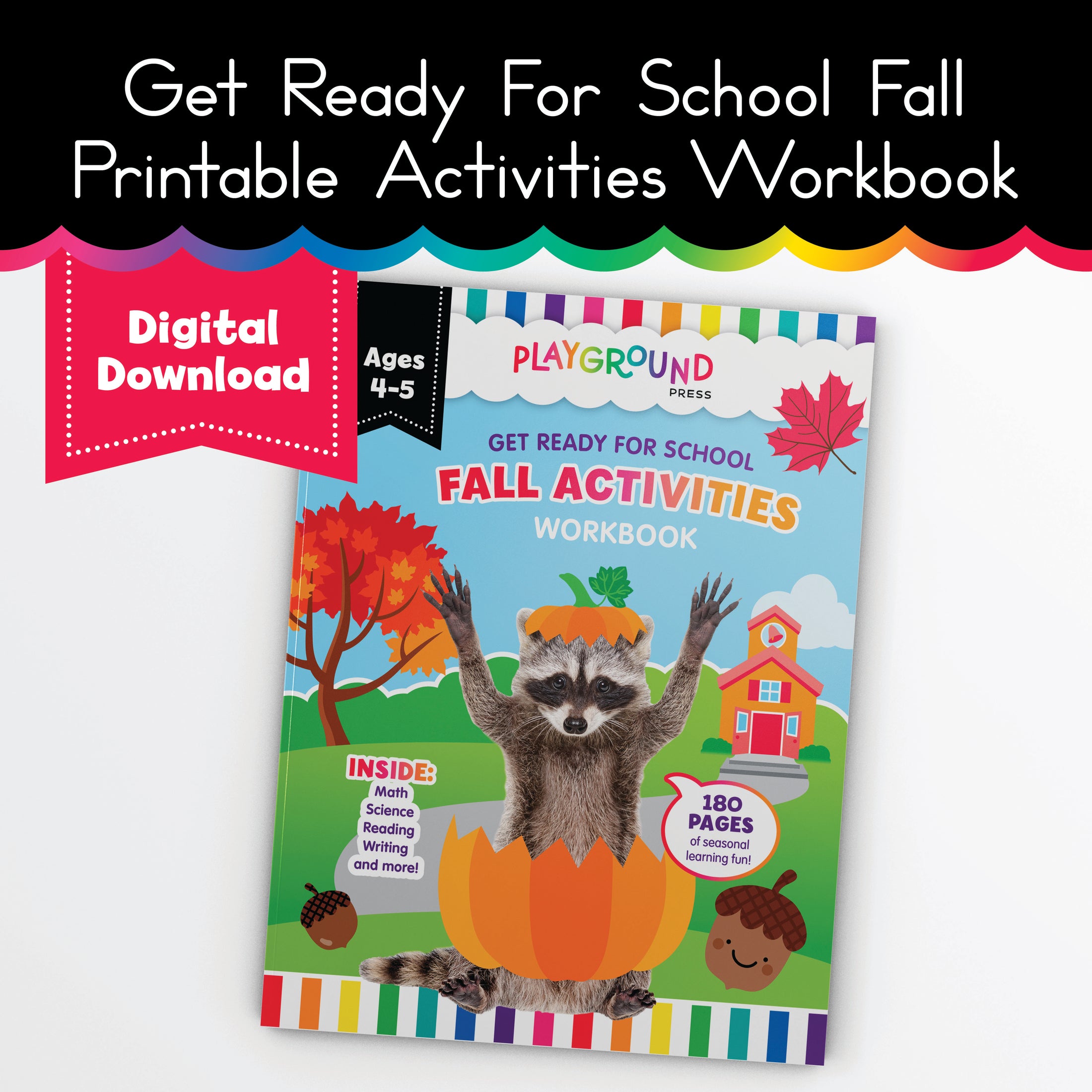 Fall Activities Printable Workbook