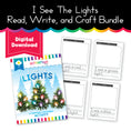 Load image into Gallery viewer, Playground Press | I See the Lights Read, Write and Craft Activity Bundle