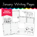 Load image into Gallery viewer, January Writing Center Pages