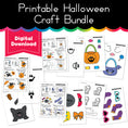 Load image into Gallery viewer, Printable 90s Halloween Crafts Bundle