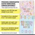 Load image into Gallery viewer, Printable Easter Homeschool Curriculum Bundle