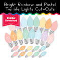Load image into Gallery viewer, Twinkle Lights Cut Outs