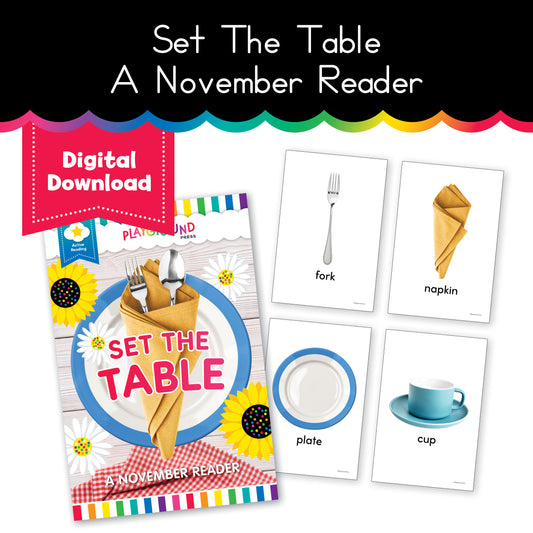 November Reader Set The Table