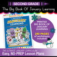 Load image into Gallery viewer, The Big Book of January Learning Second Grade