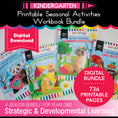 Load image into Gallery viewer, Printable Kindergarten Seasonal Activities Workbook Bundle