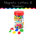 Load image into Gallery viewer, Magnetic Letters & Numbers
