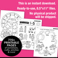 Load image into Gallery viewer, Printable Kindergarten Fall Homeschool Curriculum Bundle (September, October, November)