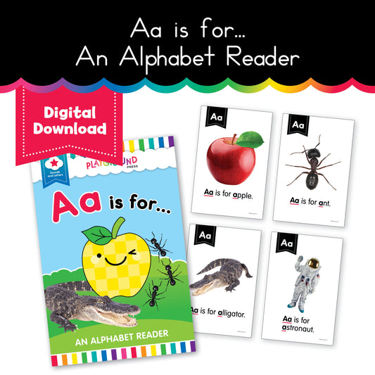 Aa is for... an alphabet reader