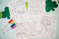 Load image into Gallery viewer, Free Printable March Coloring Pages Pack 2