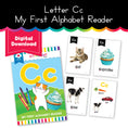 Load image into Gallery viewer, my first alphabet reader letter Cc