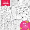 Load image into Gallery viewer, Printable Kindergarten November Thematic Unit Bundle