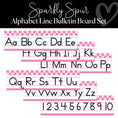 Load image into Gallery viewer, Pink Checker Alphabet Line