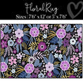 Load image into Gallery viewer, western floral rug