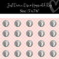 Load image into Gallery viewer, Pink Checkerboard Disco Ball Sit Spots Classroom Rug by Schoolgirl Style