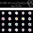 Load image into Gallery viewer, Daisies Sit Spots Classroom Rug by Schoolgirl Style