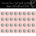 Load image into Gallery viewer, Coral Disco Ball Sit Spot Classroom Seating Rug by Flagship
