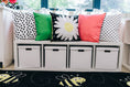 Load image into Gallery viewer, Bees on Black Classroom Rug By Schoolgirl Style