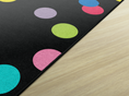 Load image into Gallery viewer, Rainbow Polka Dots Classroom Rugs  by Schoolgirl Style
