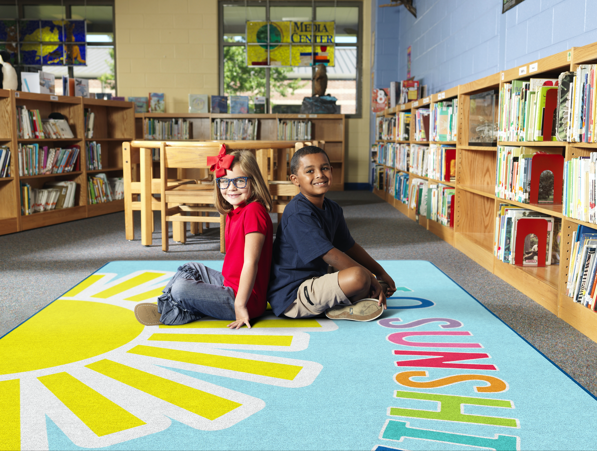 Hello Sunshine Classroom Rug by Schoolgirl Style