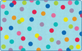 Load image into Gallery viewer, Rainbow Polka Dots Classroom Rug by Schoolgirl Style