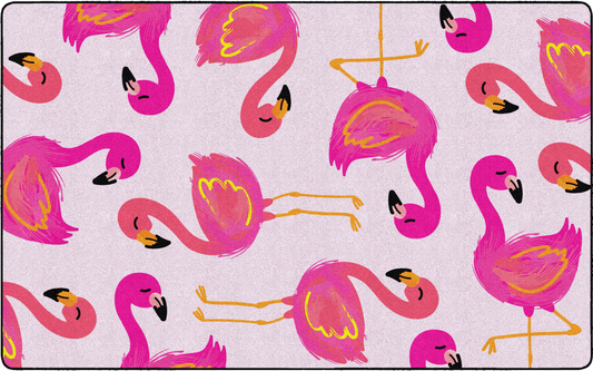 Flamingo Classroom Rug by Schoolgirl Style