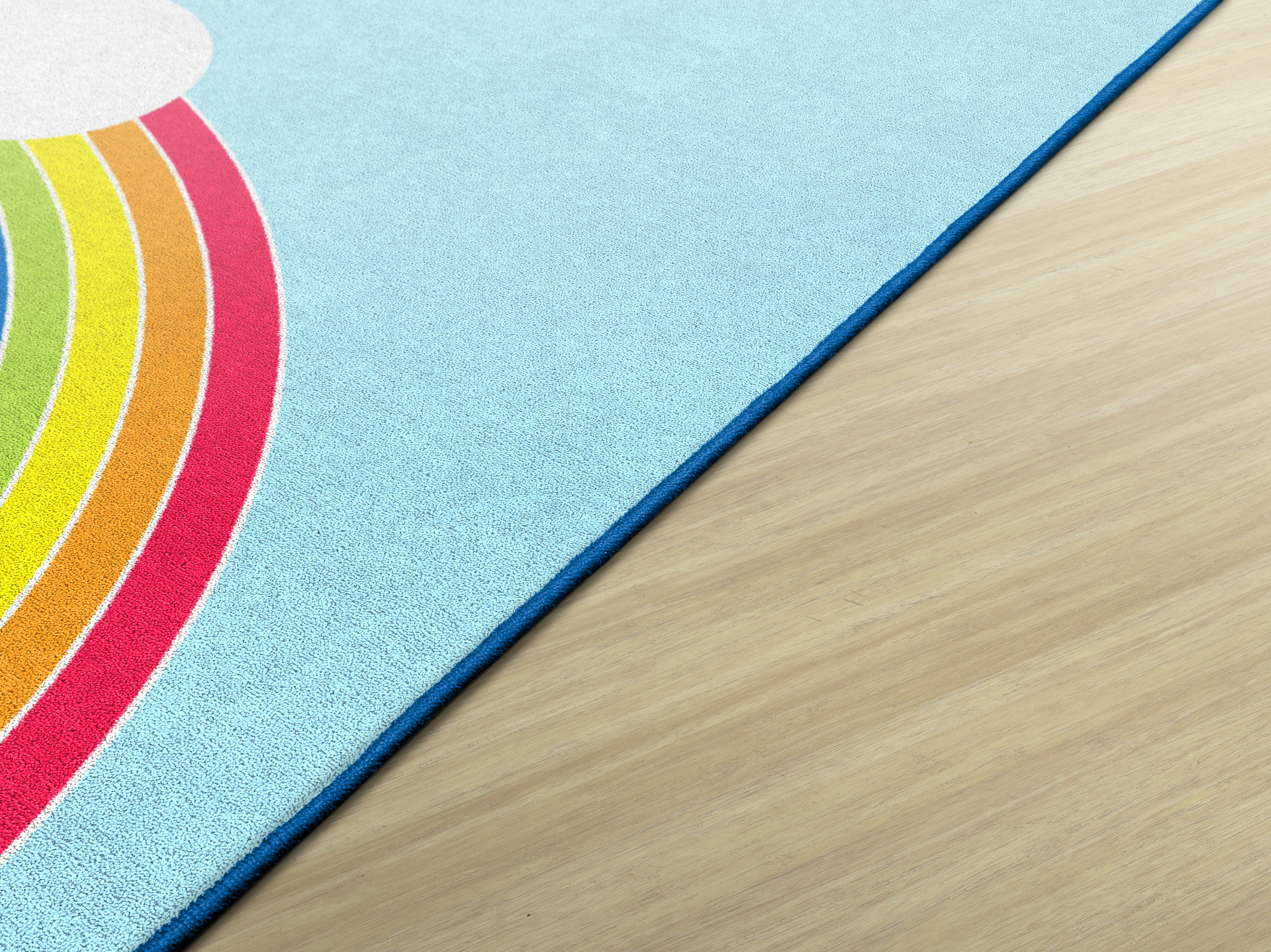 This Is Our Happy Place  Classroom Rug by Schoolgirl Style