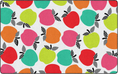 Load image into Gallery viewer, Colorful Apples on White Classroom Rug by Flagship