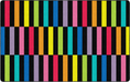 Load image into Gallery viewer, Rainbow Stripes Classroom Rug by Schoolgirl Style