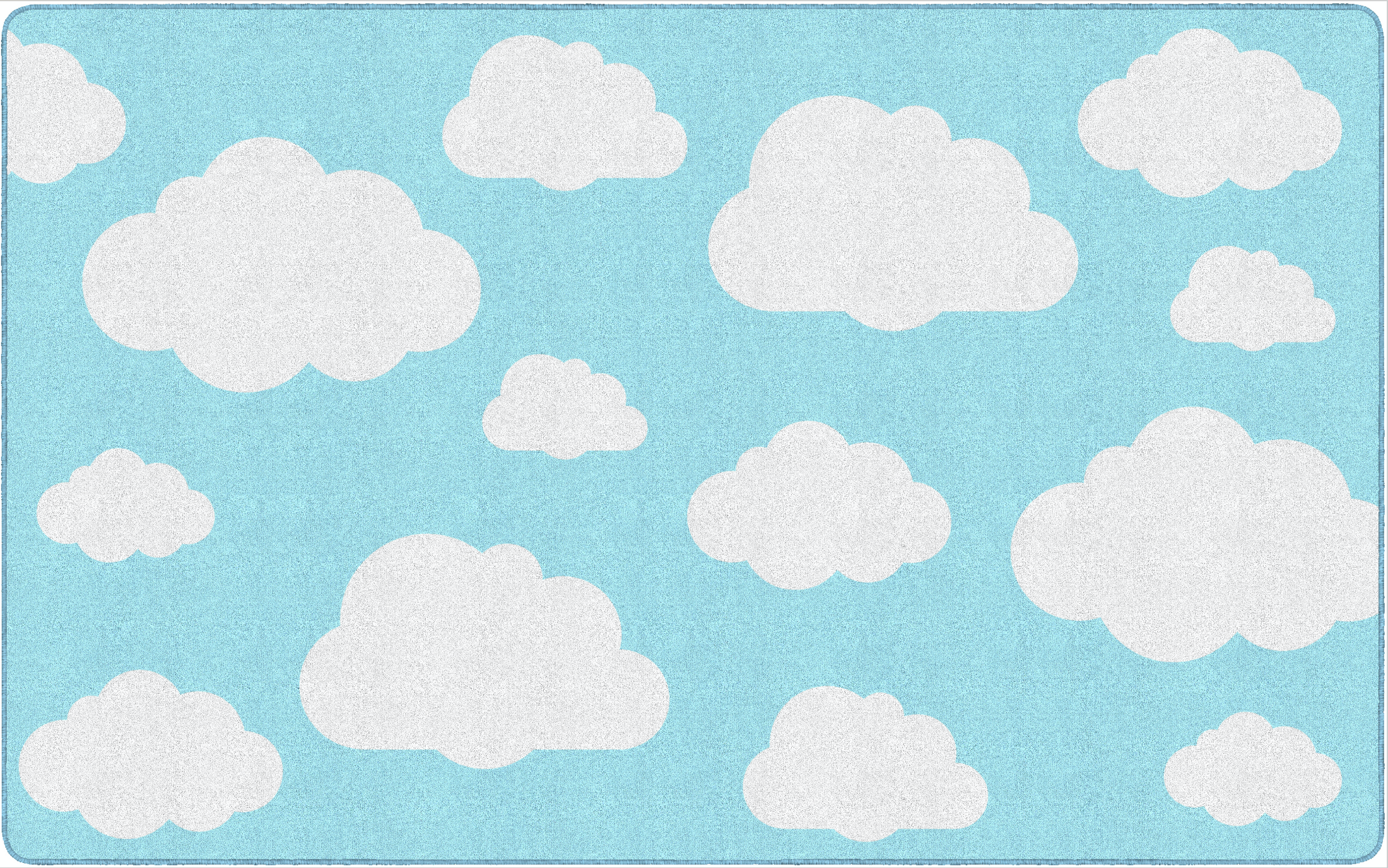 Clouds Classroom Rug by Schoolgirl Style