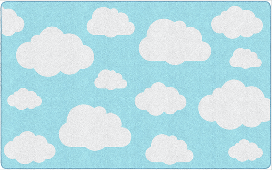 Clouds Classroom Rug by Schoolgirl Style