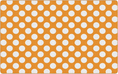 Load image into Gallery viewer, Orange Polka Dot Classroom Rug by Schoolgirl Style