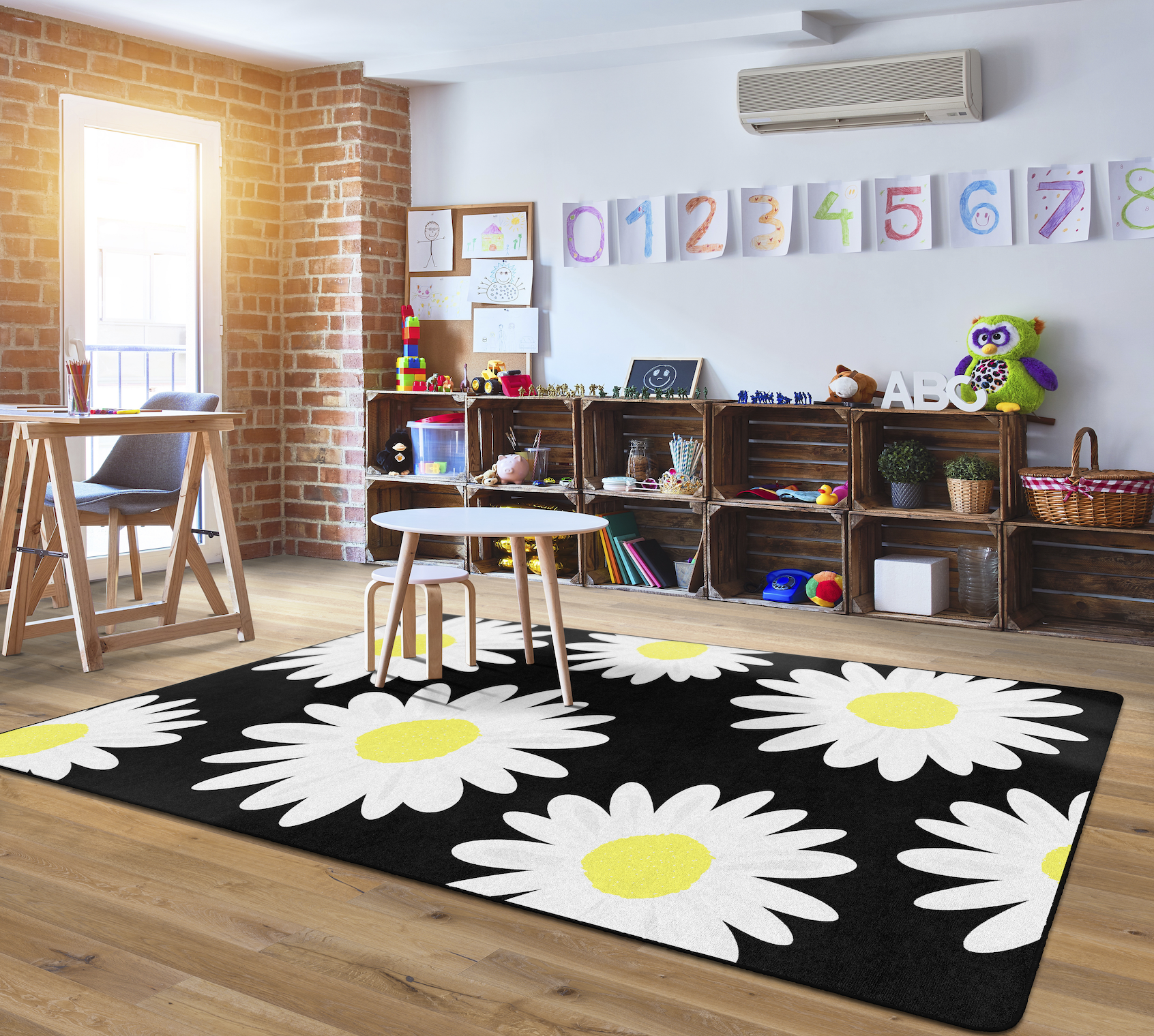 Daisy Classroom Rug by Schoolgirl Style