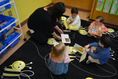 Load image into Gallery viewer, Bees on Black Classroom Rug By Schoolgirl Style