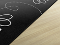 Load image into Gallery viewer, Bees on Black Classroom Rug By Schoolgirl Style