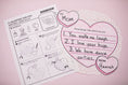 Load image into Gallery viewer, Printable February A Valentine For You Craftivity