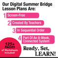 Load image into Gallery viewer, Printable Bridge To First Grade Digital Summer Workbook