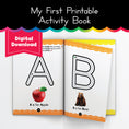 Load image into Gallery viewer, My First Printable Activity Book