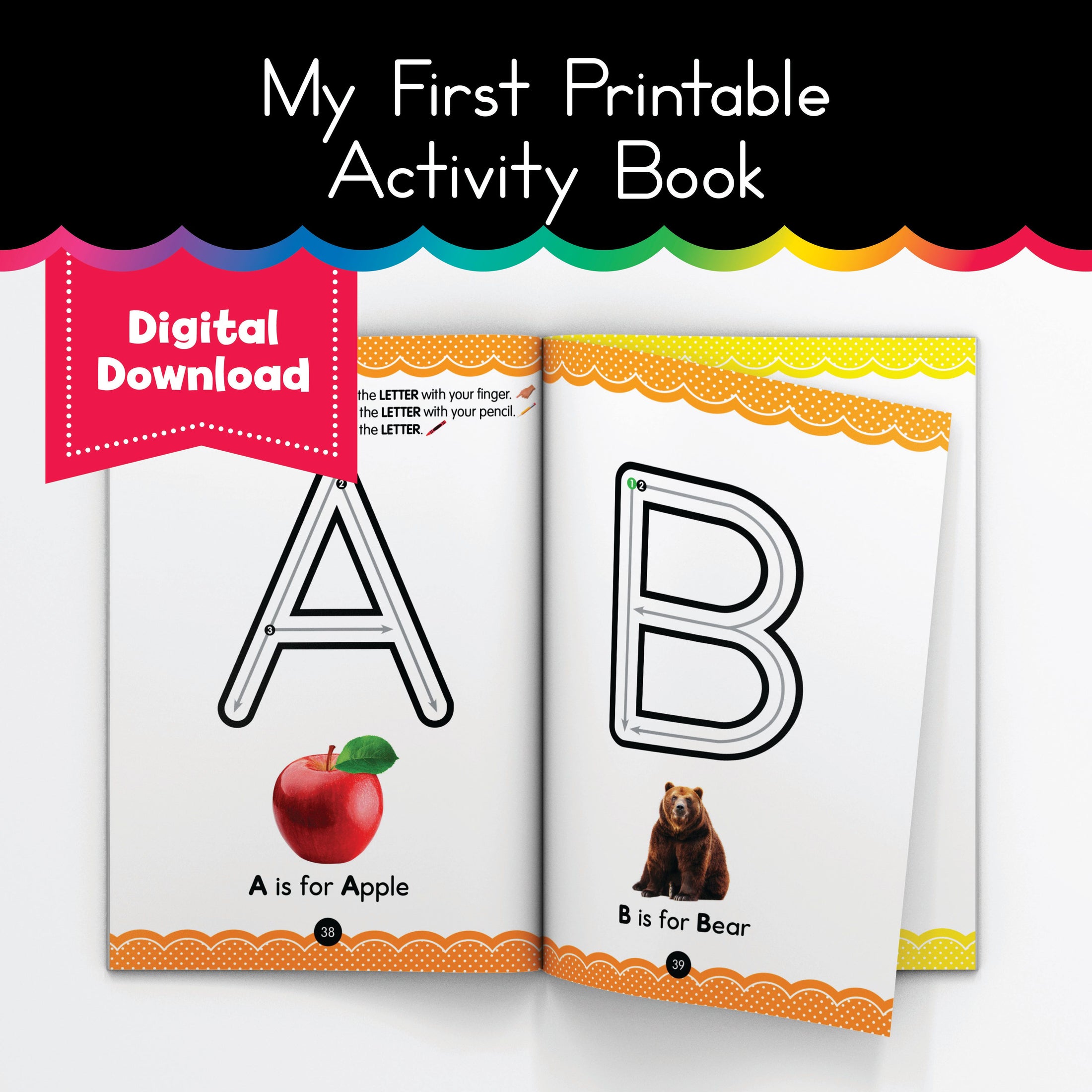 My First Printable Activity Book