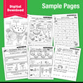 Load image into Gallery viewer, Printable Bridge To Second Grade Digital Summer Workbook