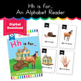 Load image into Gallery viewer, Hh is for...an alphabet reader