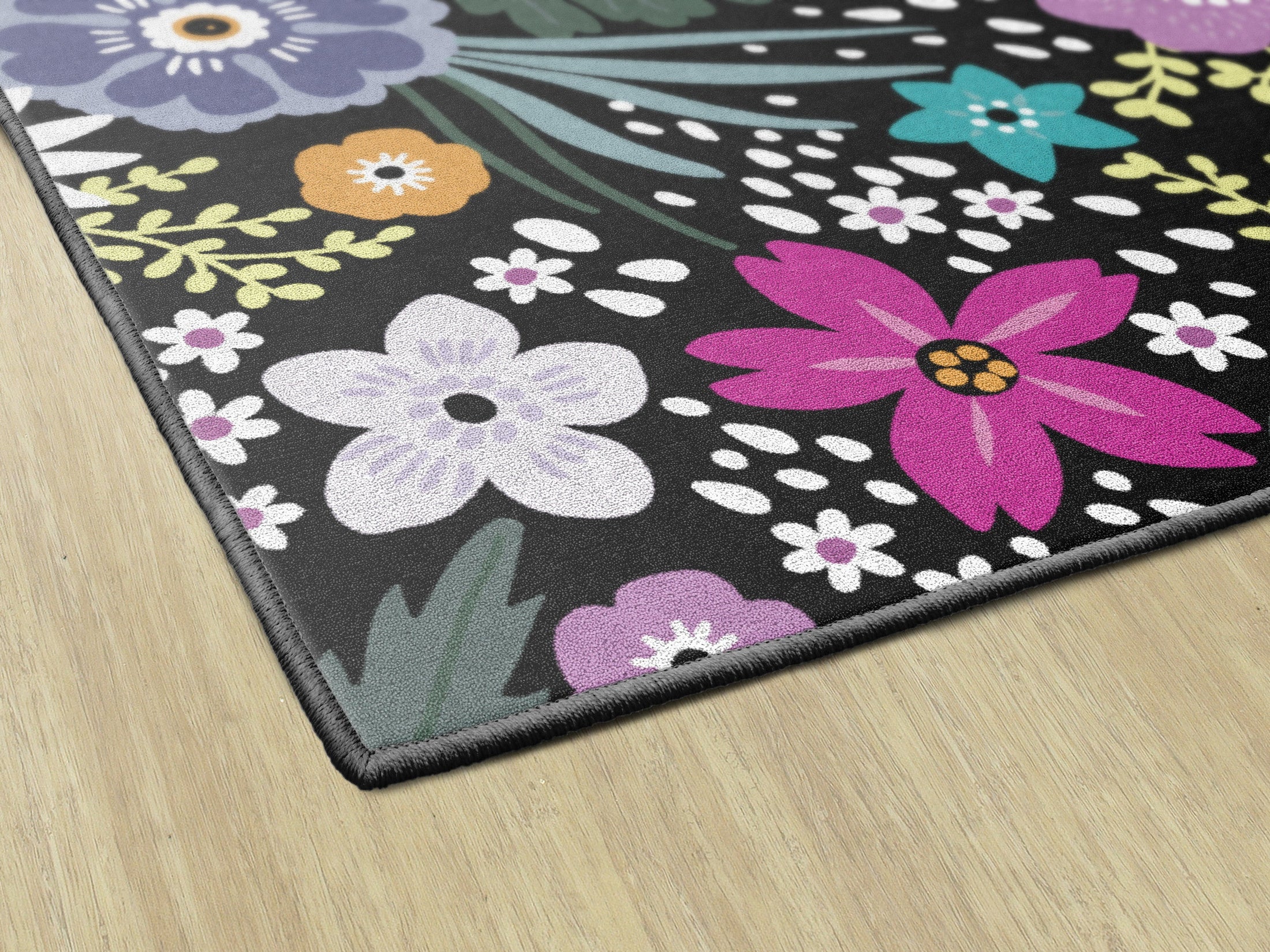 Wildflower Classroom Rug by Schoolgirl Style
