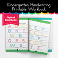 Load image into Gallery viewer, Kindergarten Handwriting Printable Workbook