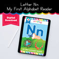 Load image into Gallery viewer, S.T.A.R. Reading: Letter Nn - My First Alphabet Reader