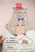 Load image into Gallery viewer, Printable February If I Were A Groundhog Craftivity