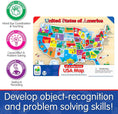 Load image into Gallery viewer, Lift & Learn USA Map Puzzle
