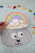 Load image into Gallery viewer, Printable March More Precious Than A Pot Of Gold Craftivity