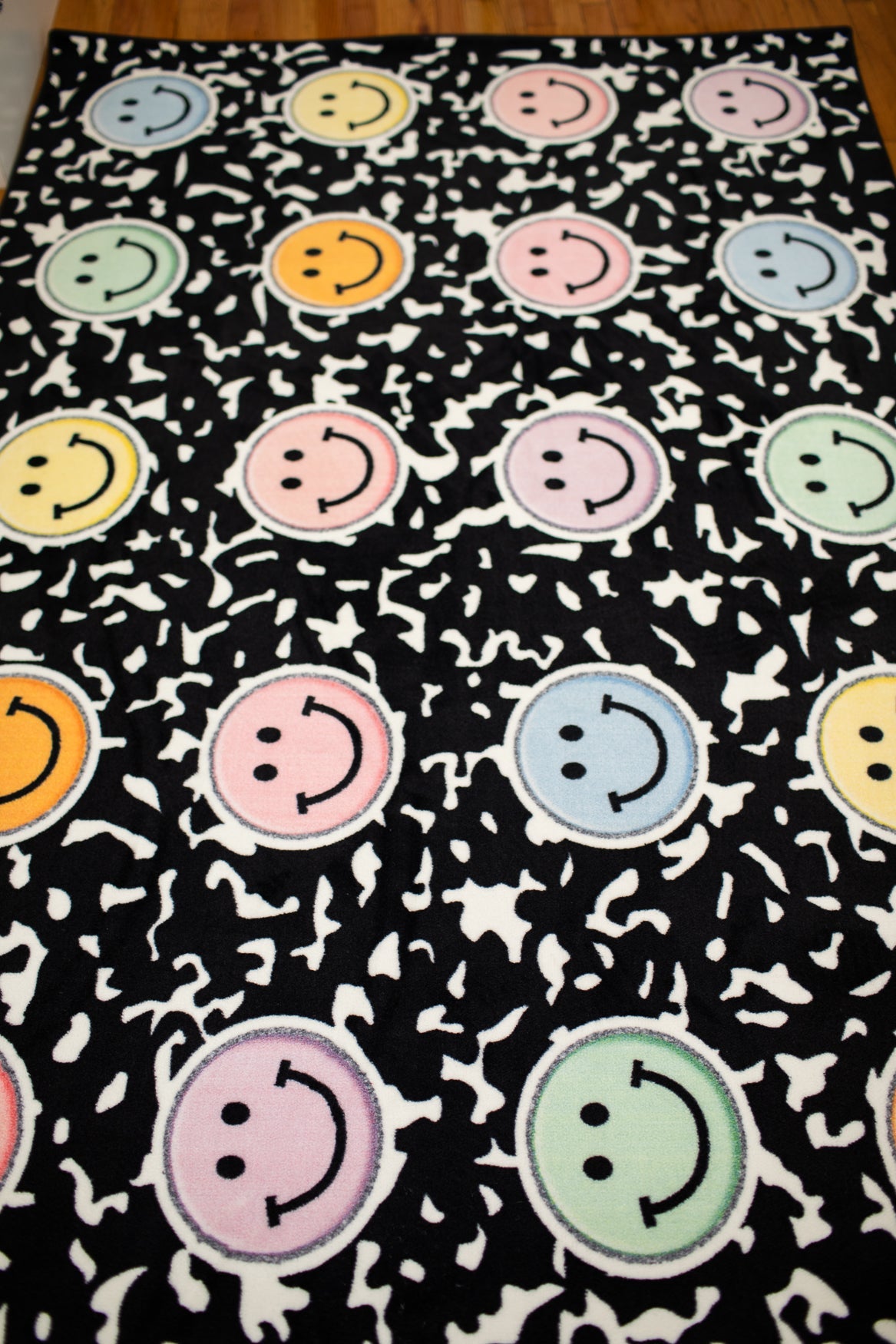 Composition Notebook with Smiley Sit Spots Classroom Rug